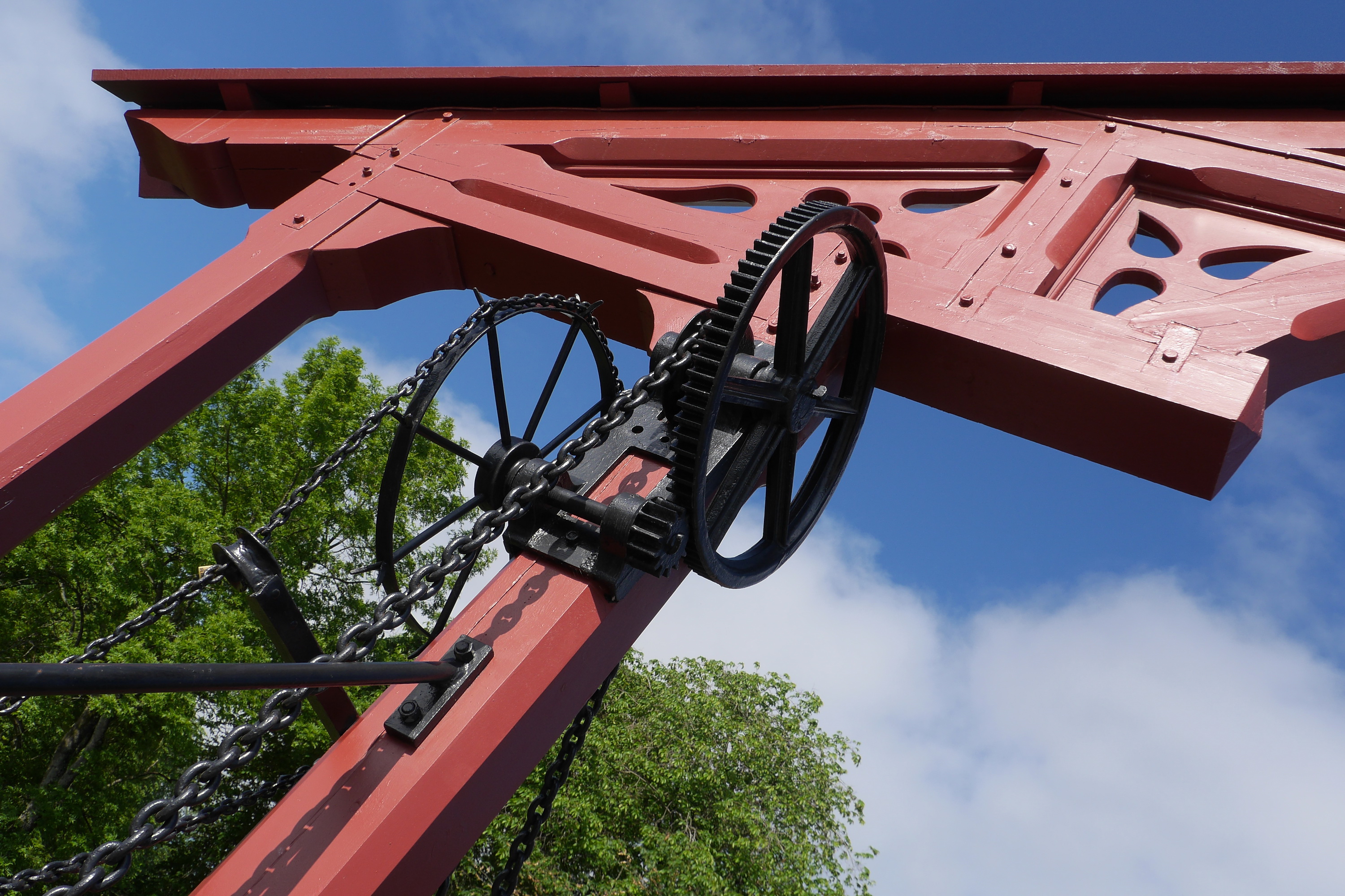 Trondheim Stadtbrücke von 1861